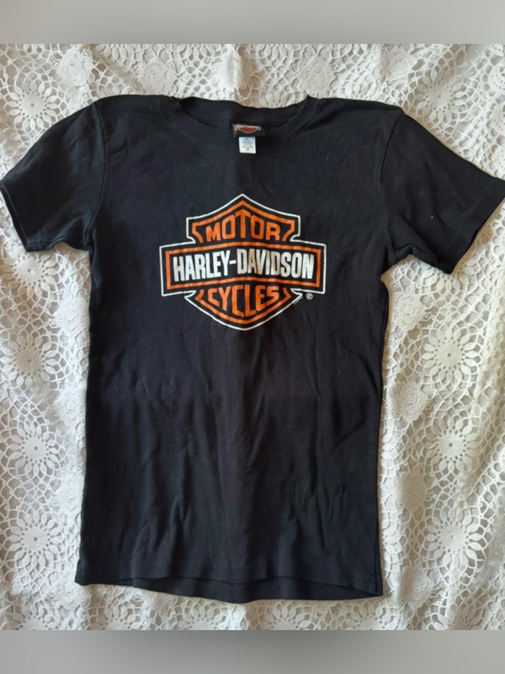 Harley Davidson Battlefield Gettysburg Women’s Short Sleeve Shirt size M